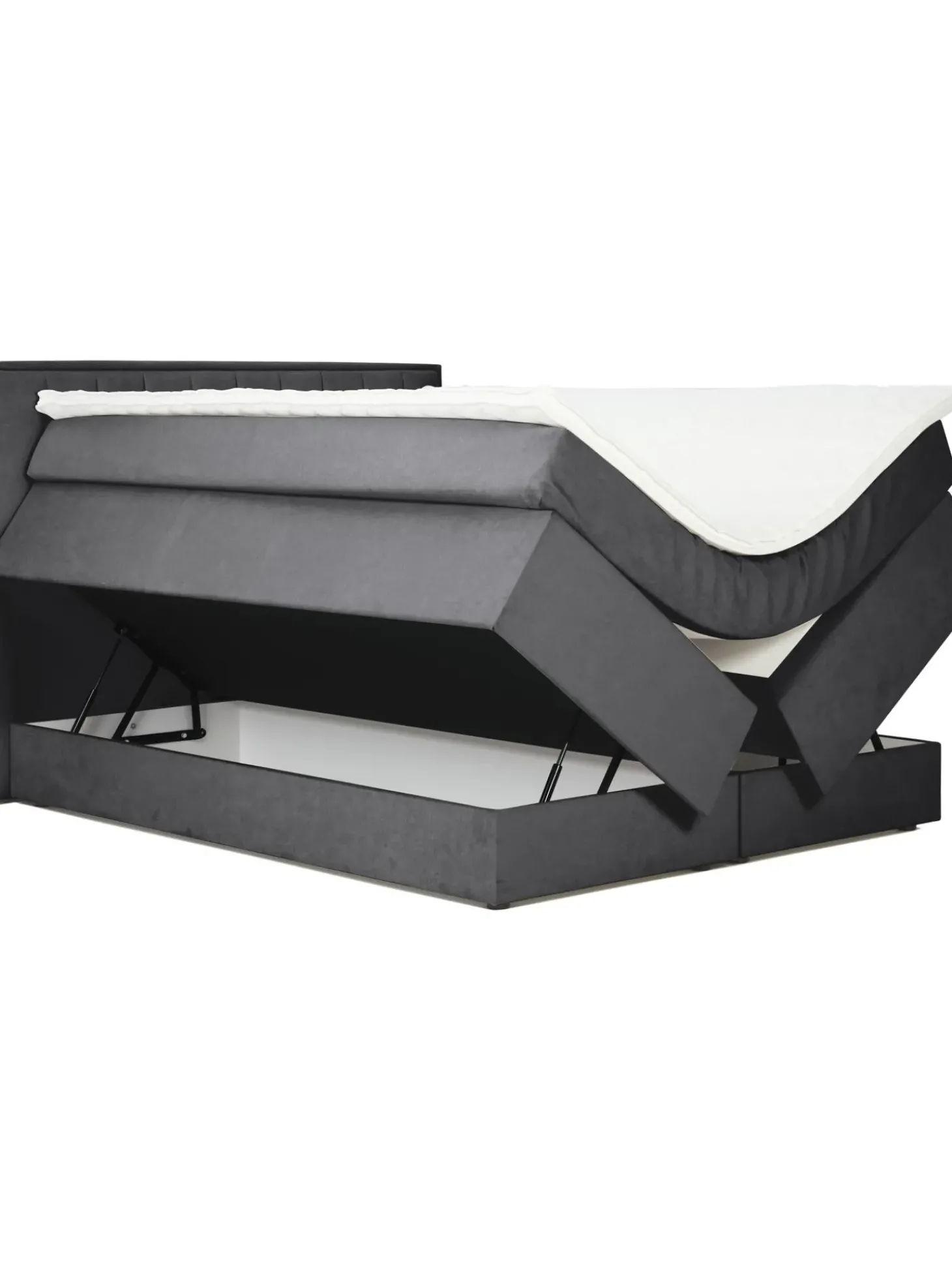 Letto Boxspring Con Contenitore Livia