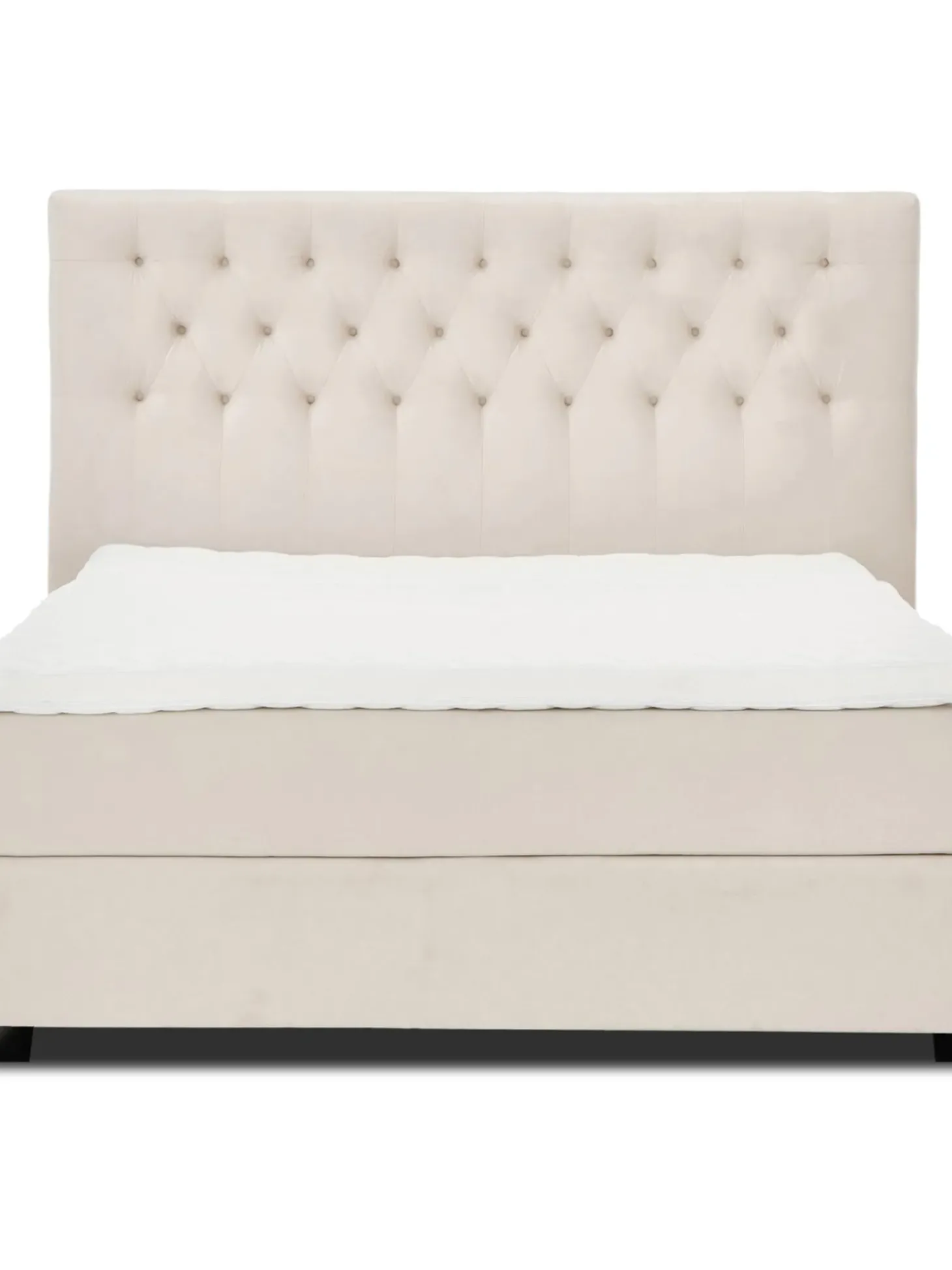 Letto Boxspring In Velluto Premium Pheobe