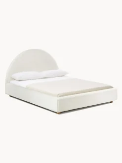 Letto Imbottito In Boucle Ebba
