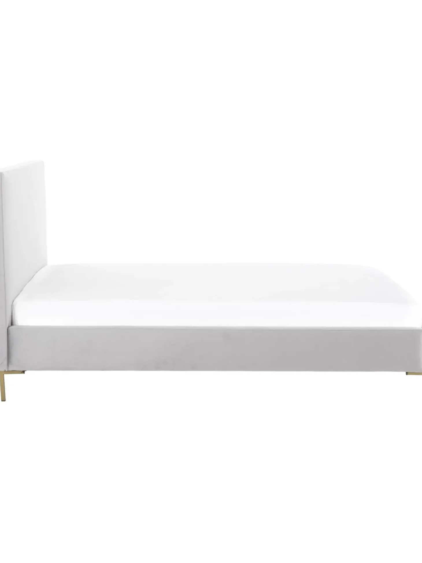 Letto Imbottito In Velluto Peace