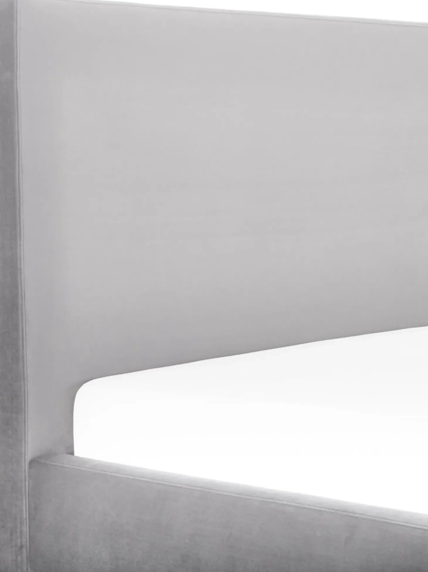 Letto Imbottito In Velluto Peace