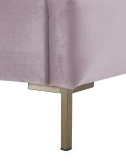 Letto Imbottito In Velluto Dusk