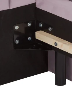 Letto Imbottito In Velluto Dusk