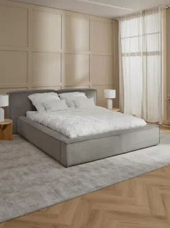 Letto Imbottito In Velluto A Coste Lennon