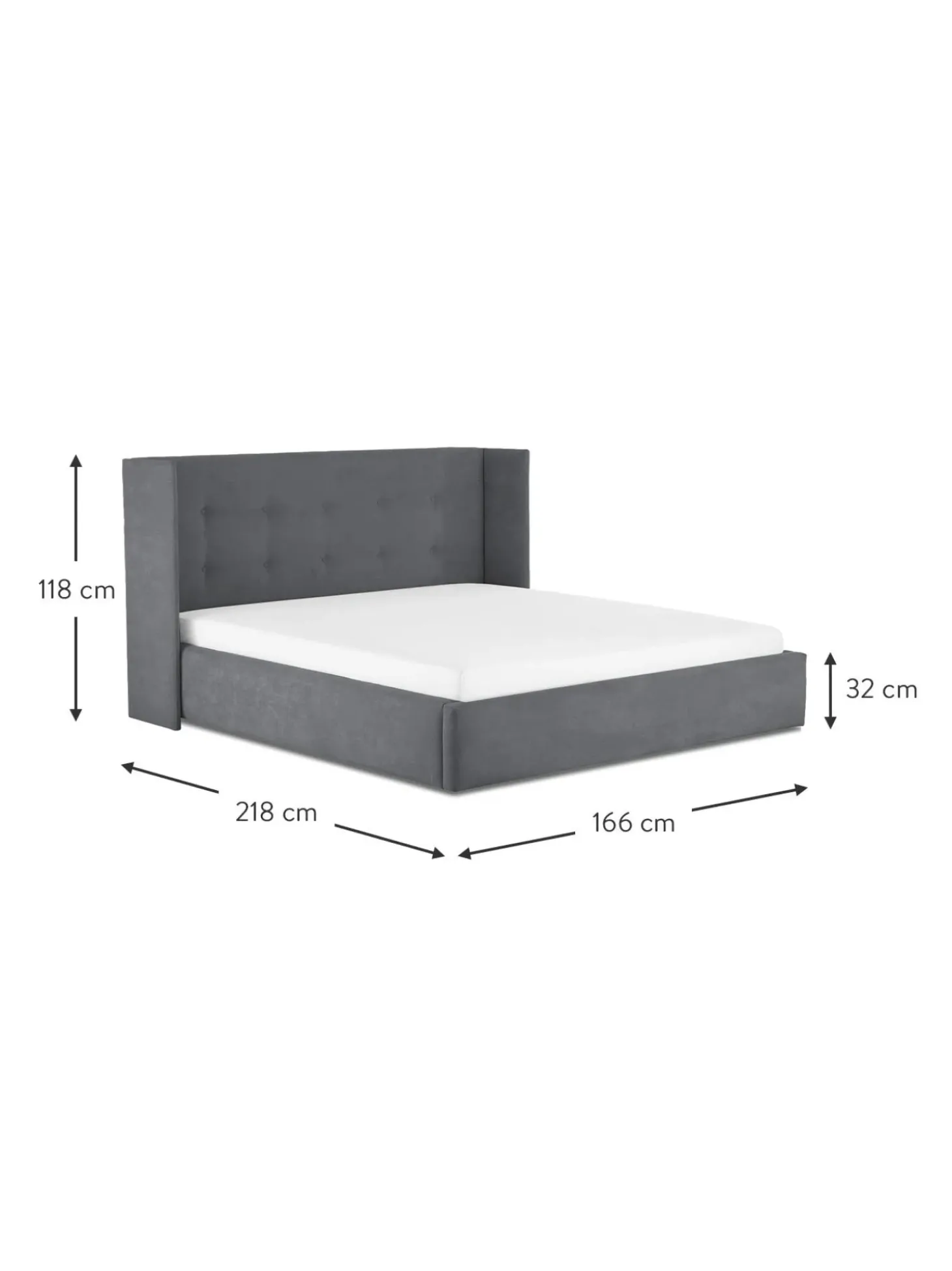 Letto Imbottito Star