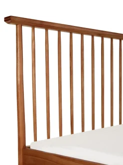 Letto In Legno Di Pino Massiccio Con Testiera Windsor