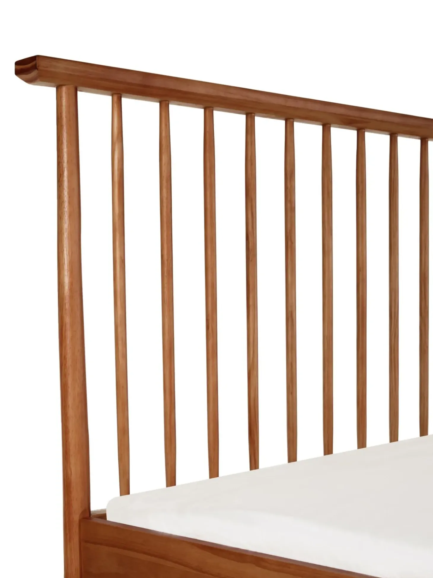 Letto In Legno Di Pino Massiccio Con Testiera Windsor