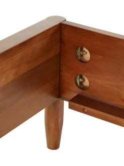 Letto In Legno Di Pino Massiccio Windsor