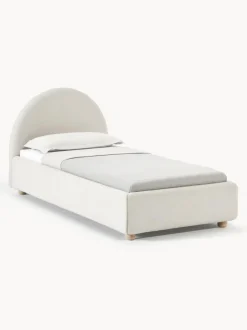 Letto Singolo In Boucle Con Contenitore Ebba