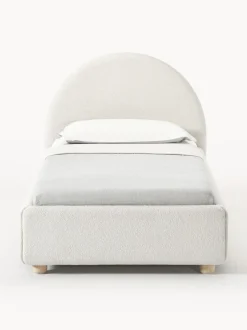 Letto Singolo In Boucle Con Contenitore Ebba