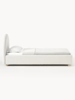 Letto Singolo In Boucle Con Contenitore Ebba