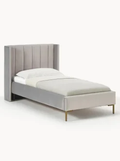 Letto Singolo In Velluto Dusk