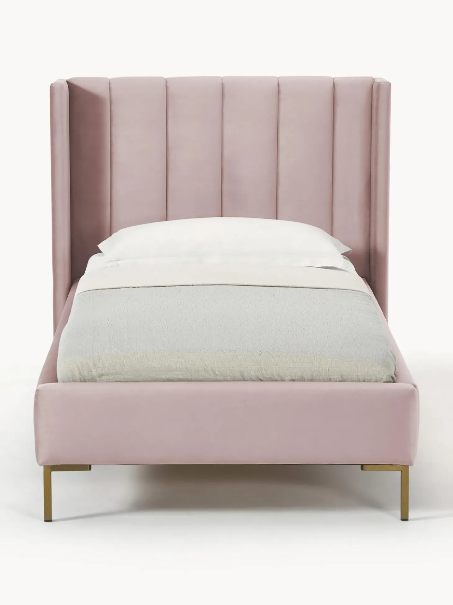 Letto Singolo In Velluto Dusk