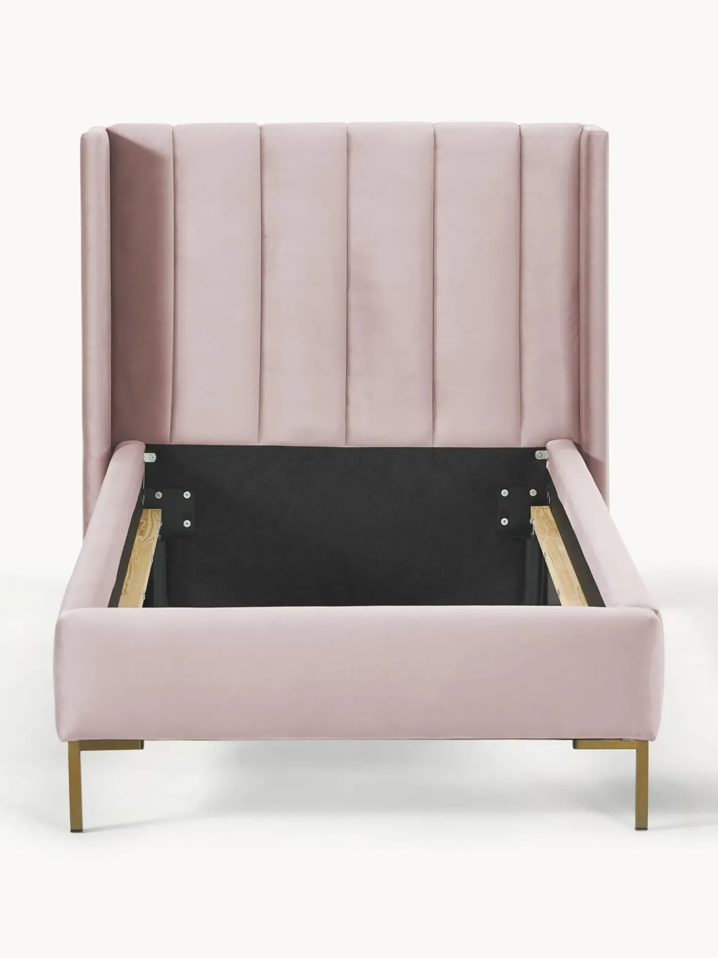 Letto Singolo In Velluto Dusk