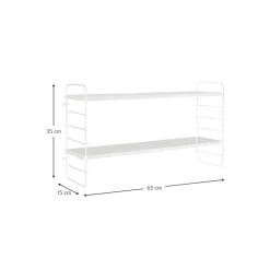 Libreria Da Parete Con Struttura In Metallo North