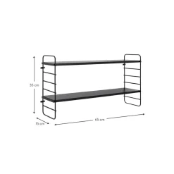 Libreria Da Parete Con Struttura In Metallo North