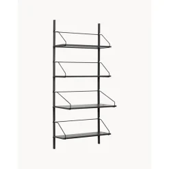 Libreria Da Parete In Legno Di Quercia Norm