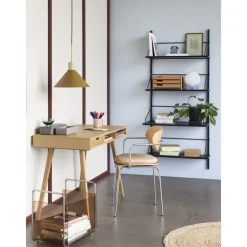 Libreria Da Parete In Legno Di Quercia Norm