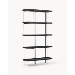 Libreria Grande In Legno Con Struttura In Metallo Renee