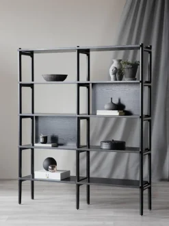 Libreria In Legno Di Quercia Holton