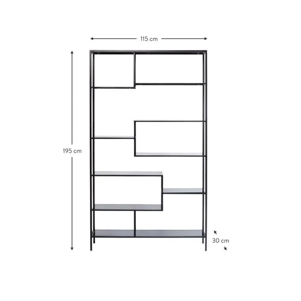 Libreria In Metallo Loft