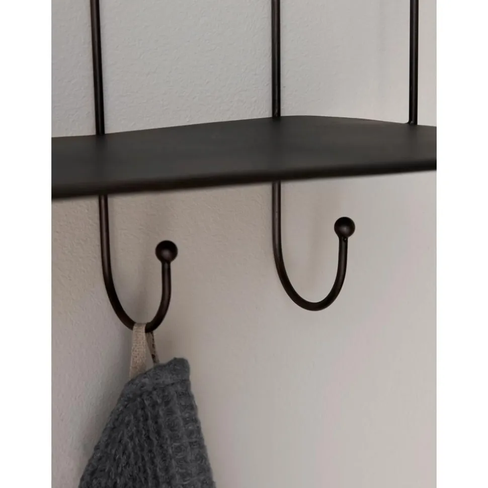 Mensola Da Parete Con Ganci Hedda