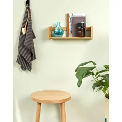 Mensola Da Parete In Legno Di Quercia Nomad