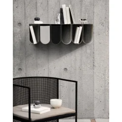 Mensola Da Parete In Metallo Curved