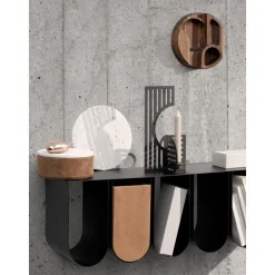 Mensola Da Parete In Metallo Curved