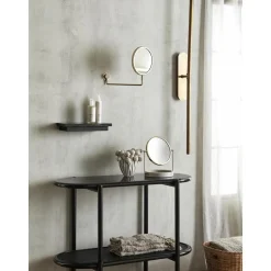 Mensola In Marmo Nero Pau