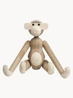Oggetto Decorativo Di Design In Legno Di Quercia Monkey