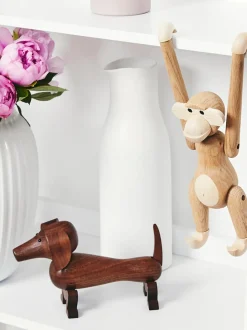 Oggetto Decorativo Di Design In Legno Di Quercia Monkey