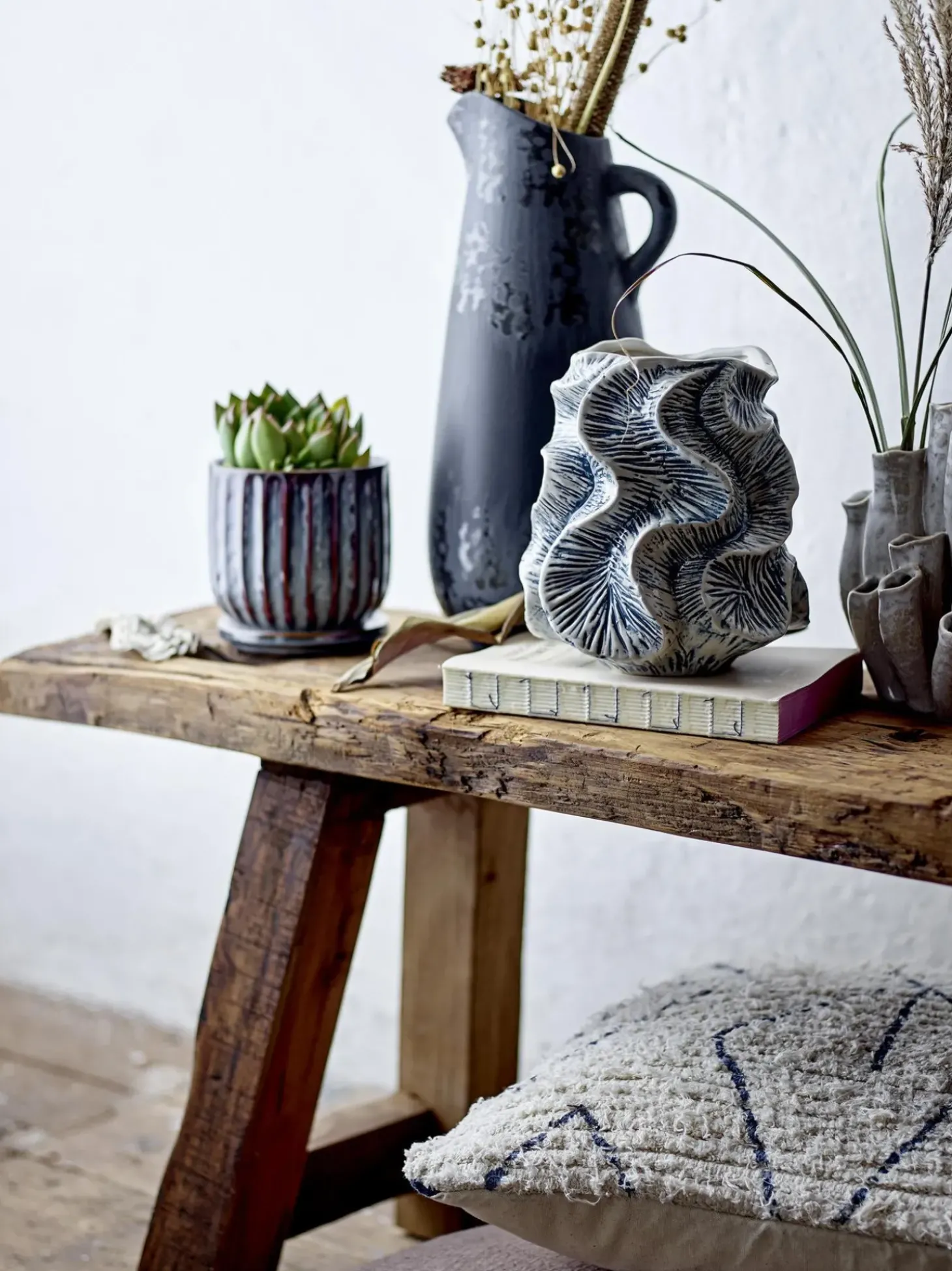 Oggetto Decorativo Fatto A Mano In Gres Saha