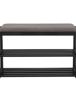 Panca Con Scarpiera In Legno Di Quercia Confetti