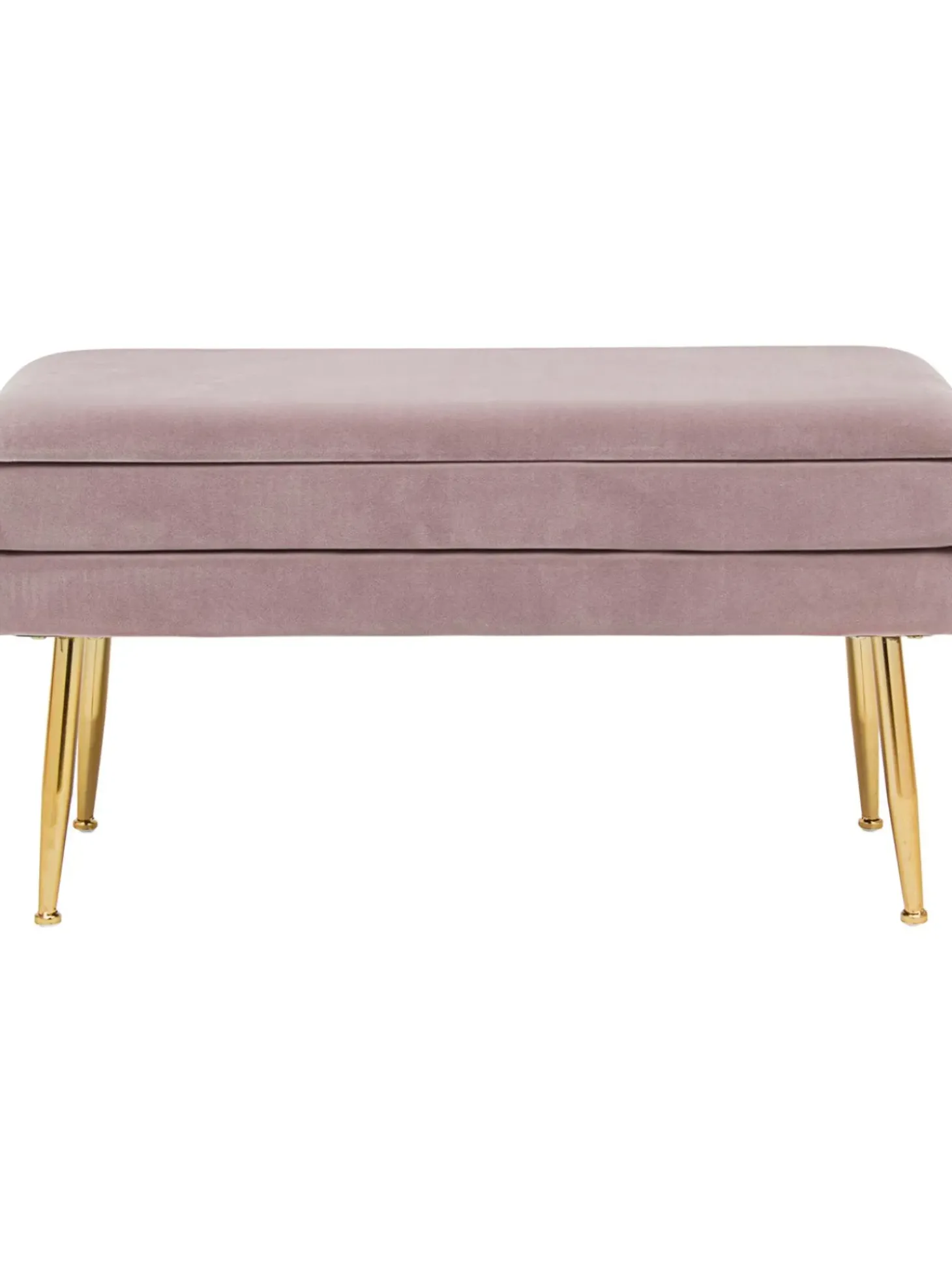 Panca Contenitore Imbottita In Velluto Pavlina