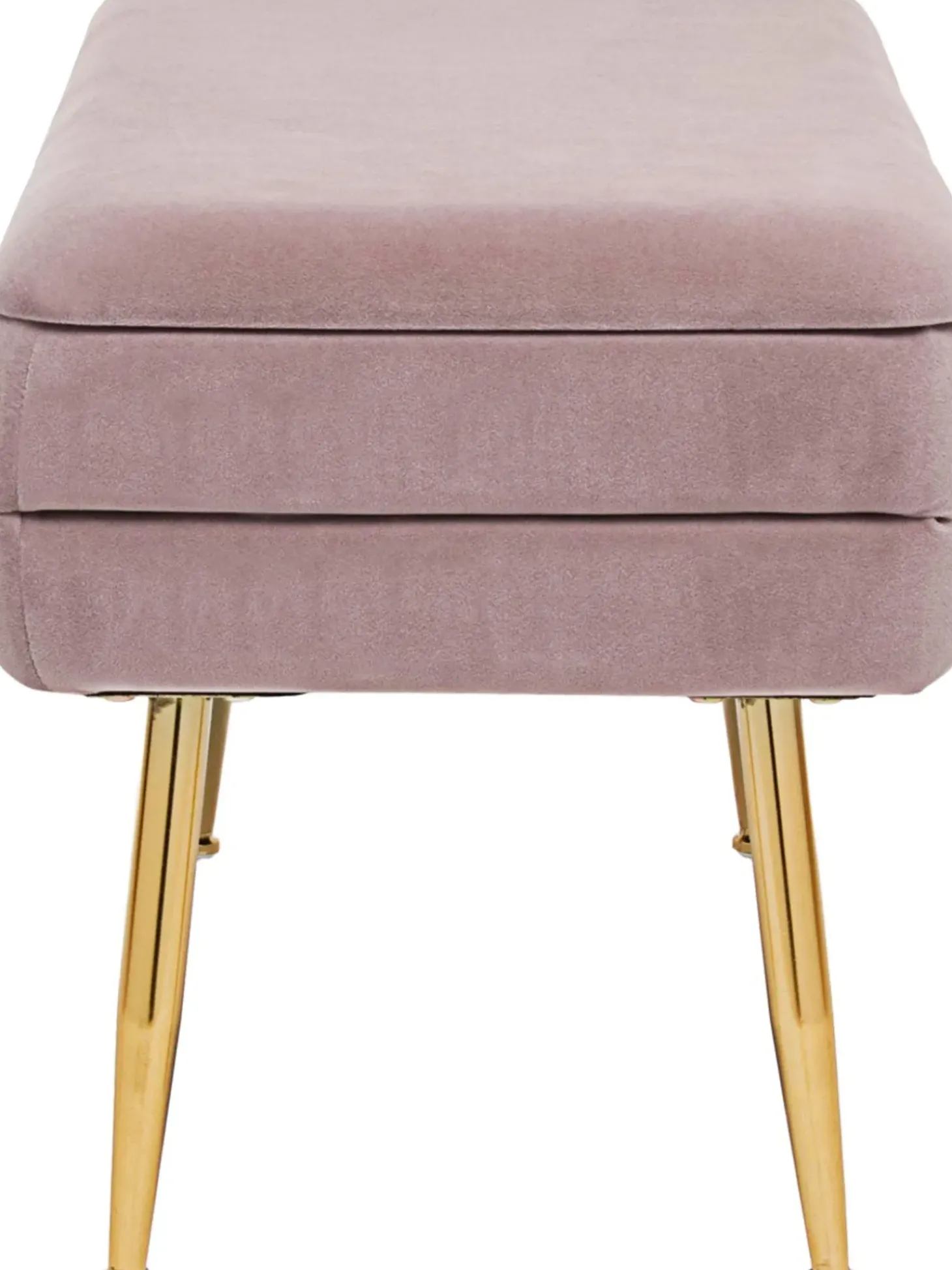 Panca Contenitore Imbottita In Velluto Pavlina