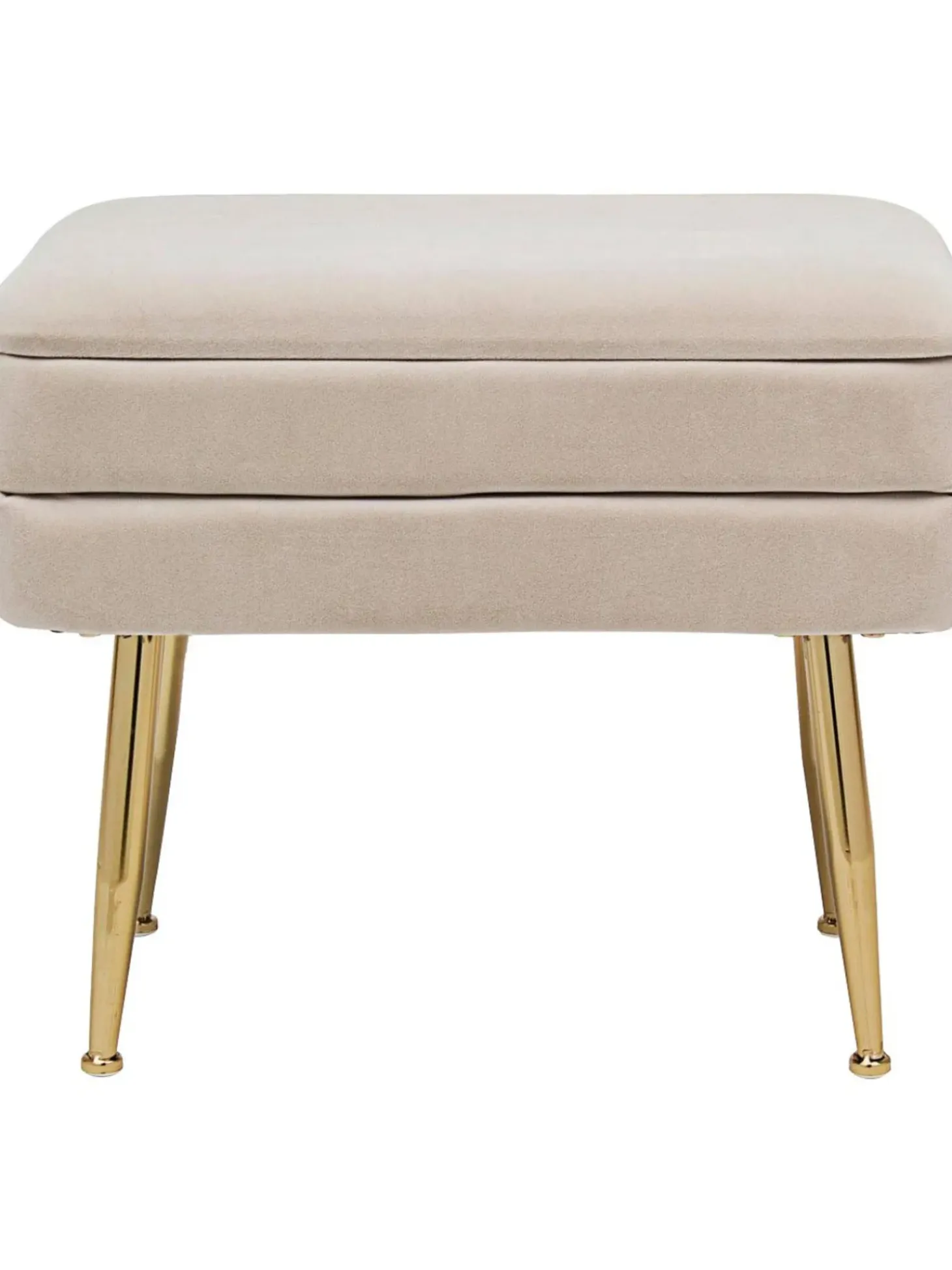 Panca Contenitore Imbottita In Velluto Pavlina