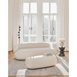 Panca Curva In Teddy Alba