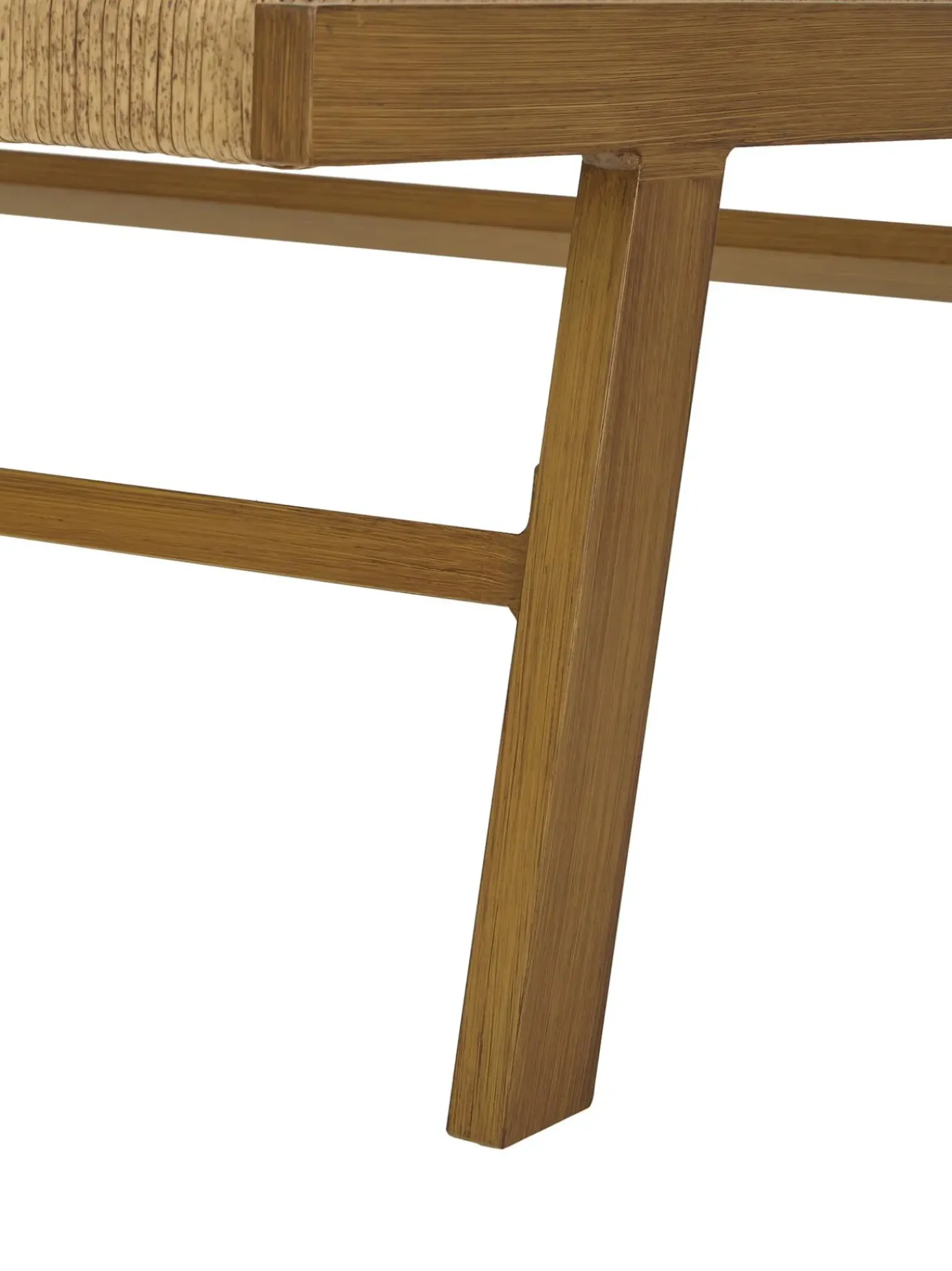 Panca Da Giardino Intrecciata Effetto Legno Palina