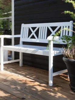 Panca Grande Da Giardino In Legno Rosenborg