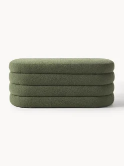 Panca Imbottita In Boucle Alto