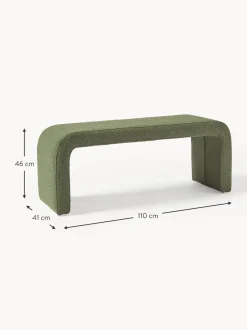 Panca Imbottita In Boucle Penelope