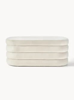 Panca Imbottita In Velluto Alto