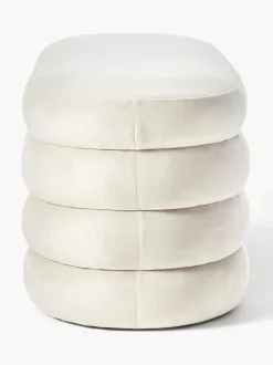 Panca Imbottita In Velluto Alto