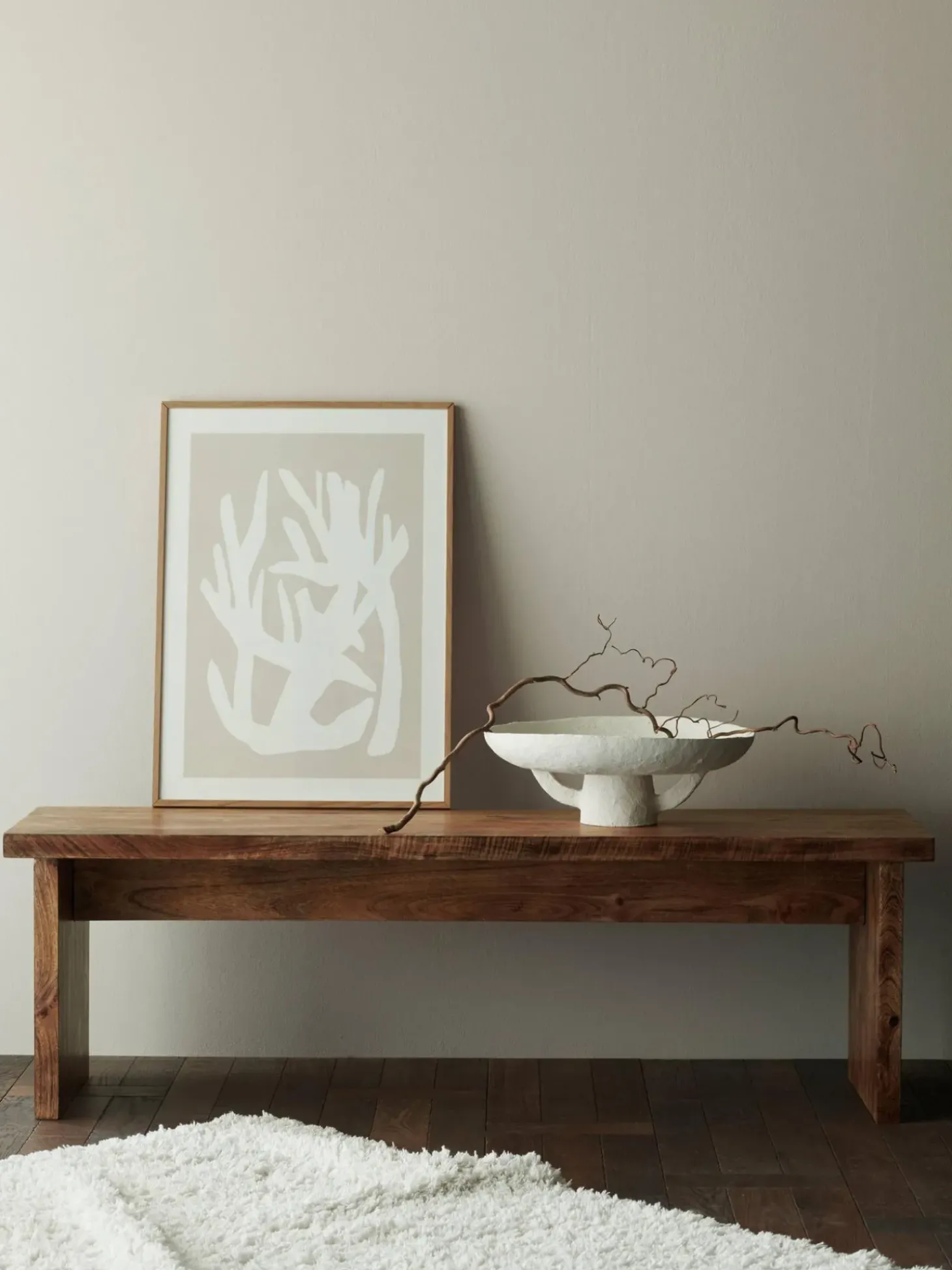 Panca In Legno Di Mango Berrie