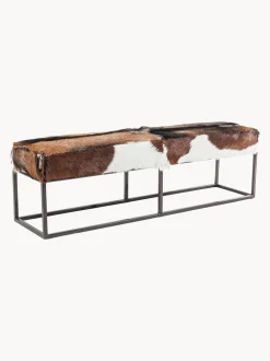 Panca In Pelle Di Capra Country Life