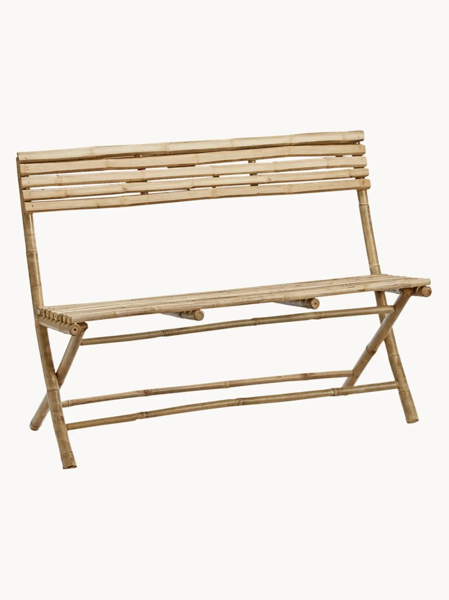 Panchina Da Giardino In Bambu Mandisa