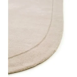 Passatoia In Lana Tessuta A Mano Dalla Forma Organica Shape