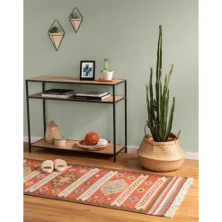 Passatoia Kilim In Lana Tessuta A Mano Zohra