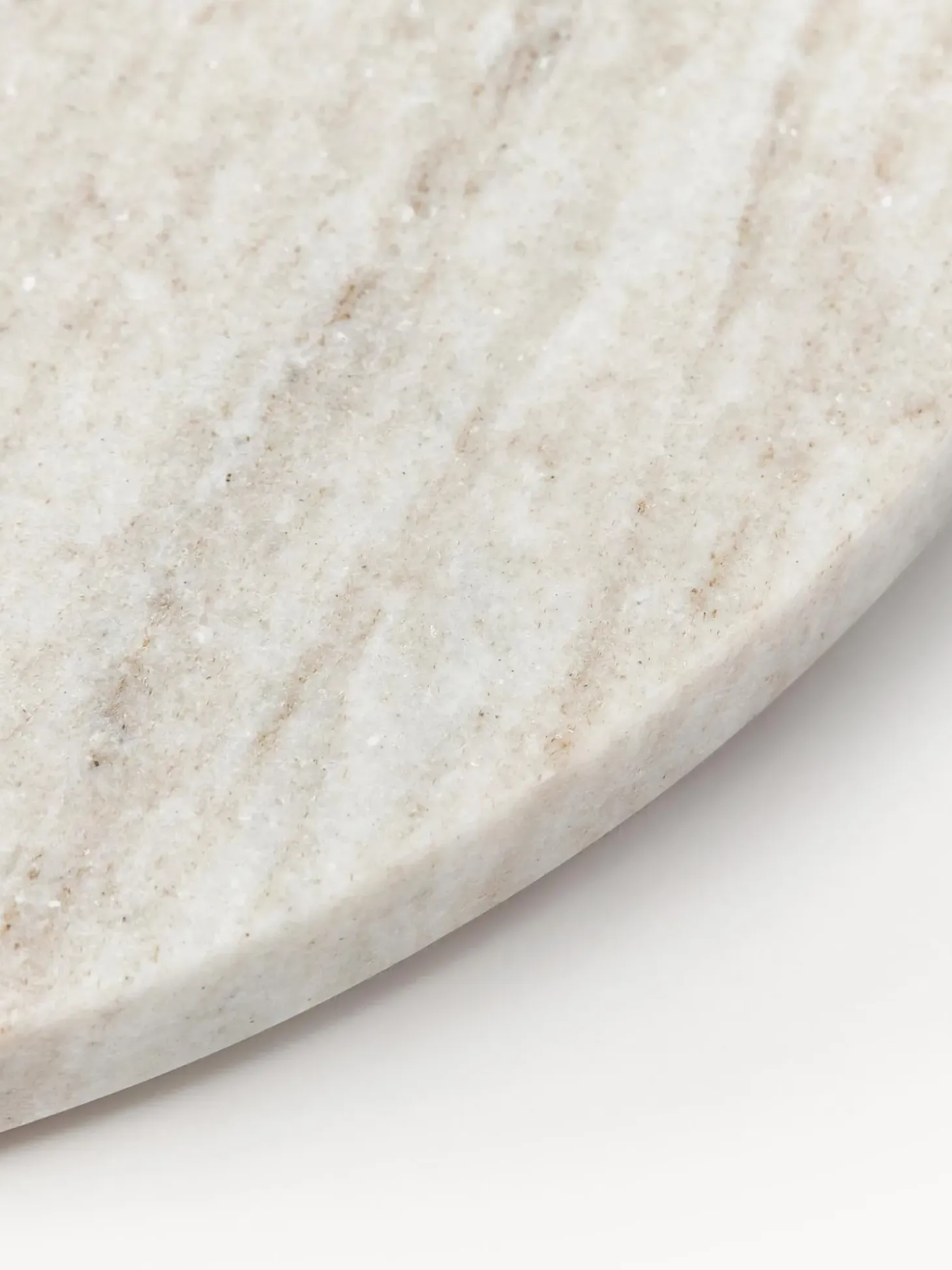 Piatto Da Portata Decorativo In Marmo Como